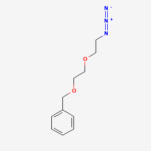 molecular formula C11H15N3O2 B606029 苄基-PEG2-叠氮化物 CAS No. 1260001-87-3