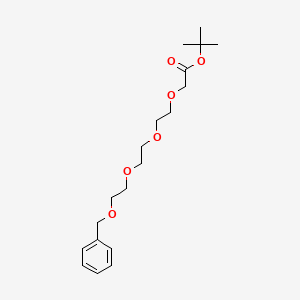 molecular formula C19H30O6 B606032 Benzyl-PEG4-CH2CO2tBu CAS No. 1443467-88-6