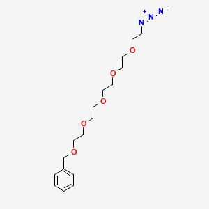 molecular formula C17H27N3O5 B606034 Benzyl-PEG5-Azide CAS No. 86770-72-1