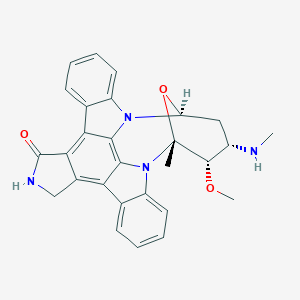 9,13-Epoxy-1H,9H-diindolo[1,2,3-gh:3',2',1'-lm]pyrrolo[3,4-j][1,7]benzodiazonin-1-one, 2,3,10,11,12,13-hexahydro-10-methoxy-9-methyl-11-(methylamino)-, (9S,10R,11R,13R)-