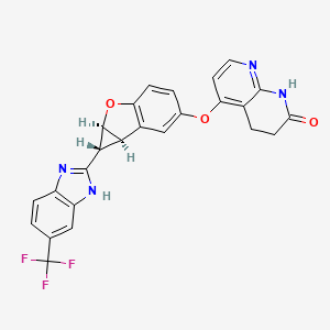 molecular formula C25H17F3N4O3 B606056 Beigene-283 CAS No. 1446090-77-2
