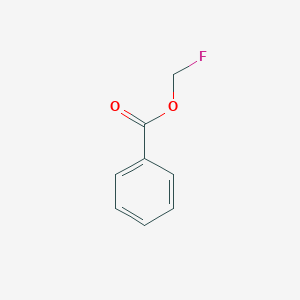 molecular formula C8H7FO2 B060606 Fluoromethyl benzoate CAS No. 166331-78-8