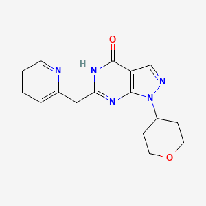molecular formula C16H17N5O2 B606083 Osoresnontrine CAS No. 1189767-28-9