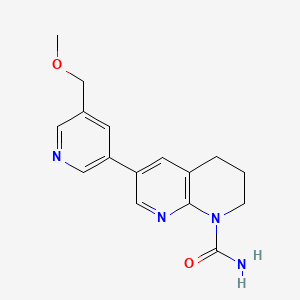 molecular formula C16H18N4O2 B606092 BI-689648 CAS No. 1633009-87-6
