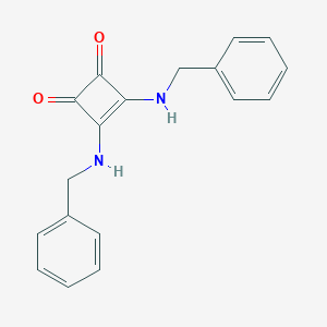 3,4-Bis(benzylamino)cyclobut-3-ene-1,2-dione