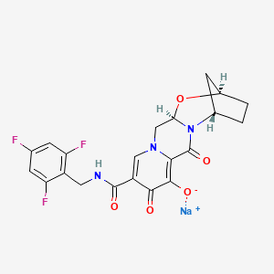 molecular formula C21H17F3N3NaO5 B606110 Bictegravir sodium CAS No. 1807988-02-8