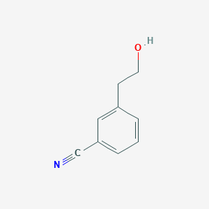 molecular formula C9H9NO B060612 3-(2-羟乙基)苯甲腈 CAS No. 193290-27-6