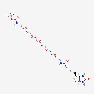 Biotin-PEG5-NH-Boc