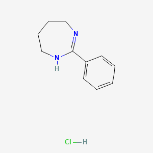 2-phenyl-4,5,6,7-tetrahydro-1H-1,3-diazepine hydrochloride