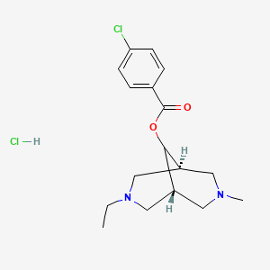 molecular formula C17H24Cl2N2O2 B606157 Bisaramil hydrochloride CAS No. 96480-44-3