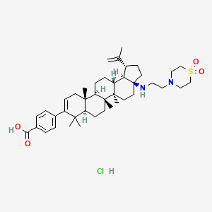 molecular formula C42H62N2O4S B606273 BMS-955176 hydrochloride CAS No. 2023808-13-9