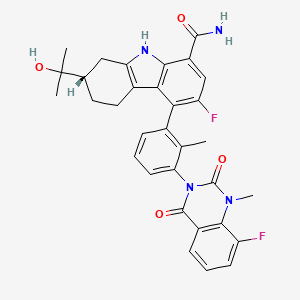 molecular formula C32H30F2N4O4 B606288 Bms-986142 CAS No. 1643368-58-4