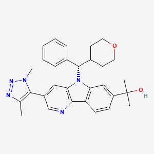molecular formula C30H33N5O2 B606289 Bms-986158 CAS No. 1800340-40-2
