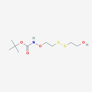 B606308 Boc-aminooxy-ethyl-SS-propanol CAS No. 2128735-21-5