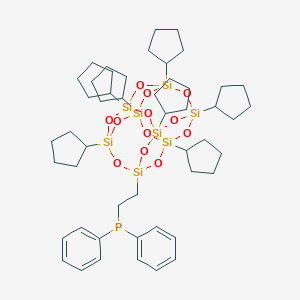 molecular formula C49H77O12PSi8 B060638 Diphenylphosphinoethyl-PSS CAS No. 193404-80-7