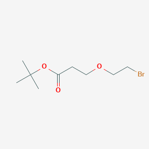 molecular formula C9H17BrO3 B606384 溴-PEG1-t-丁基酯 CAS No. 1393330-36-3