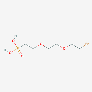 molecular formula C6H14BrO5P B606387 溴-PEG2-膦酸 CAS No. 1446282-44-5