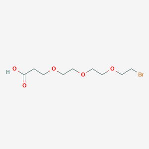molecular formula C9H17BrO5 B606390 溴-PEG3-酸 CAS No. 782475-35-8