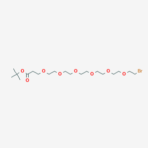 molecular formula C19H37BrO8 B606406 Bromo-PEG6-t-butyl ester CAS No. 1393330-41-0