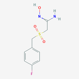 2-(4-Fluorobenzylsulfonyl)Acetamidoxime