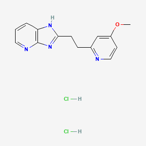 molecular formula C14H16Cl2N4O B606437 Byk 191023 二盐酸盐 