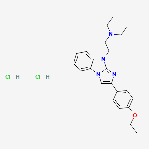 molecular formula C23H30Cl2N4O B606440 C23H30Cl2N4O CAS No. 1219163-50-4