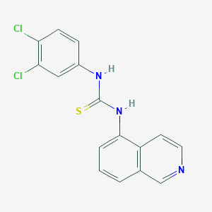 N-(3,4-dichlorophenyl)-N'-isoquinolin-5-ylthiourea