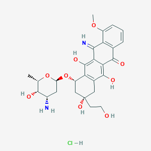 molecular formula C27H33ClN2O9 B606463 GPX-150 盐酸盐 CAS No. 236095-24-2