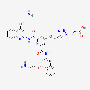 molecular formula C35H34N10O7 B606483 羧基吡哆他汀 CAS No. 1417638-60-8