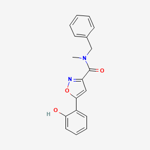 N-benzyl-5-(2-hydroxyphenyl)-N-methyl-3-isoxazolecarboxamide