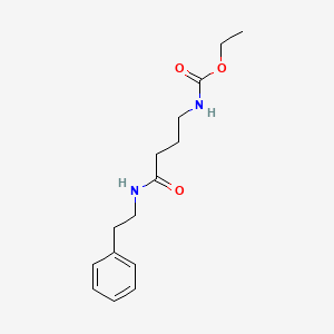 molecular formula C15H22N2O3 B606502 santacruzamate A CAS No. 1477949-42-0