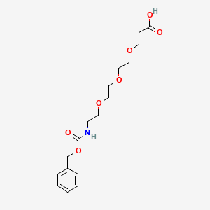 B606518 Cbz-N-amido-PEG3-acid CAS No. 1310327-18-4