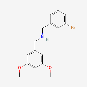 (3-bromobenzyl)(3,5-dimethoxybenzyl)amine