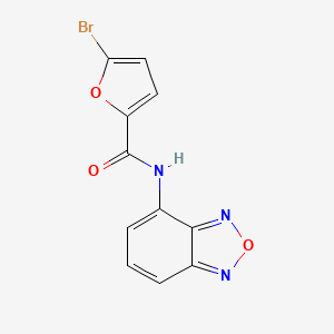 N-2,1,3-benzoxadiazol-4-yl-5-bromo-2-furamide