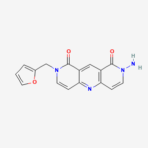 2-amino-8-(2-furylmethyl)pyrido[4,3-b]-1,6-naphthyridine-1,9(2H,8H)-dione