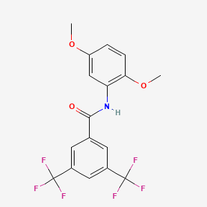 N-(2,5-dimethoxyphenyl)-3,5-bis(trifluoromethyl)benzamide