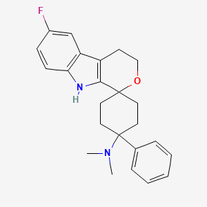 molecular formula C24H27FN2O B606582 Cebranopadol CAS No. 863513-91-1