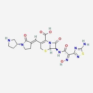 molecular formula C20H22N8O6S2 B606590 头孢托比罗 CAS No. 209467-52-7