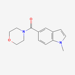 (1-methyl-1H-indol-5-yl)(morpholin-4-yl)methanone