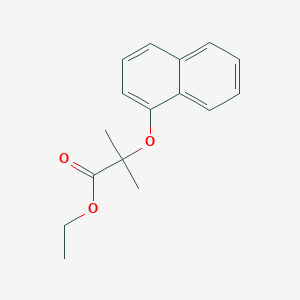 ethyl 2-methyl-2-(1-naphthyloxy)propanoate