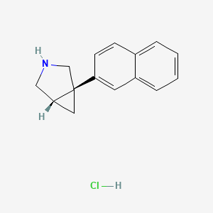 molecular formula C15H16ClN B606595 盐酸森他法定 CAS No. 923981-14-0