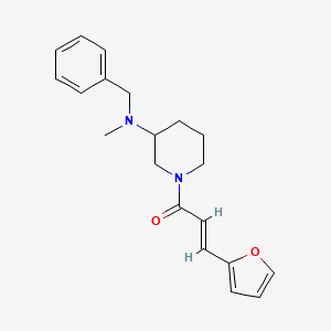 N-benzyl-1-[(2E)-3-(2-furyl)-2-propenoyl]-N-methyl-3-piperidinamine