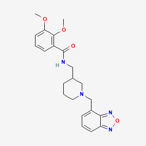 N-{[1-(2,1,3-benzoxadiazol-4-ylmethyl)-3-piperidinyl]methyl}-2,3-dimethoxybenzamide