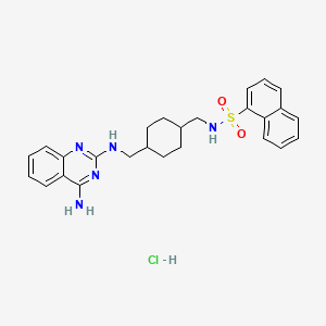 molecular formula C26H30ClN5O2S B606631 Cgp 71683 hydrochloride CAS No. 192322-50-2