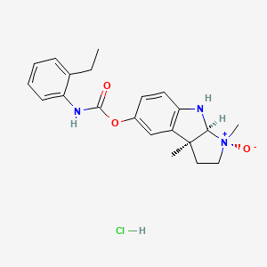 molecular formula C21H26ClN3O3 B606643 甘司他明盐酸盐 CAS No. 412044-92-9