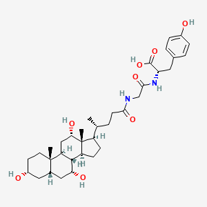 molecular formula C35H52N2O8 B606660 Cholylglycyltyrosine CAS No. 67319-56-6