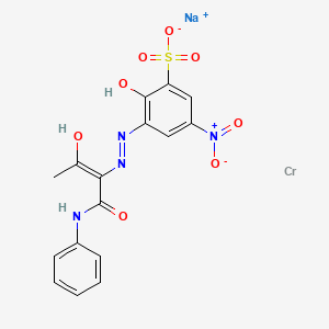molecular formula C16H12CrN4NaO9S B606666 Acid Yellow 99 (C.I. 13900) CAS No. 10343-58-5