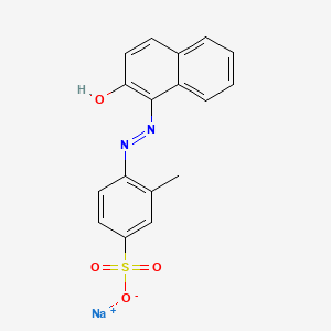 molecular formula C17H13N2NaO4S B606667 Acid Orange 8 CAS No. 5850-86-2