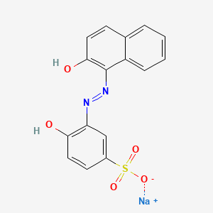 molecular formula C16H11N2NaO5S B606668 酸性茜素紫 N CAS No. 2092-55-9