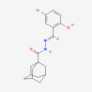 N'-(5-bromo-2-hydroxybenzylidene)-1-adamantanecarbohydrazide